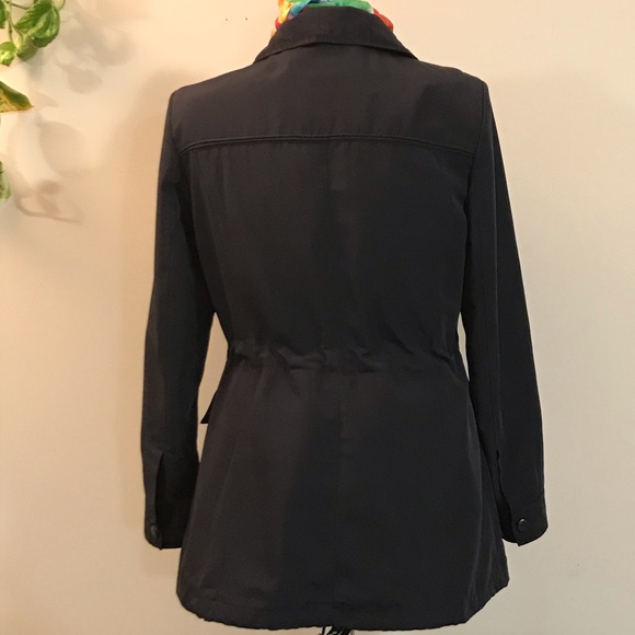 Ladies’ navy blue London Fog jacket - Picture 4 of 5